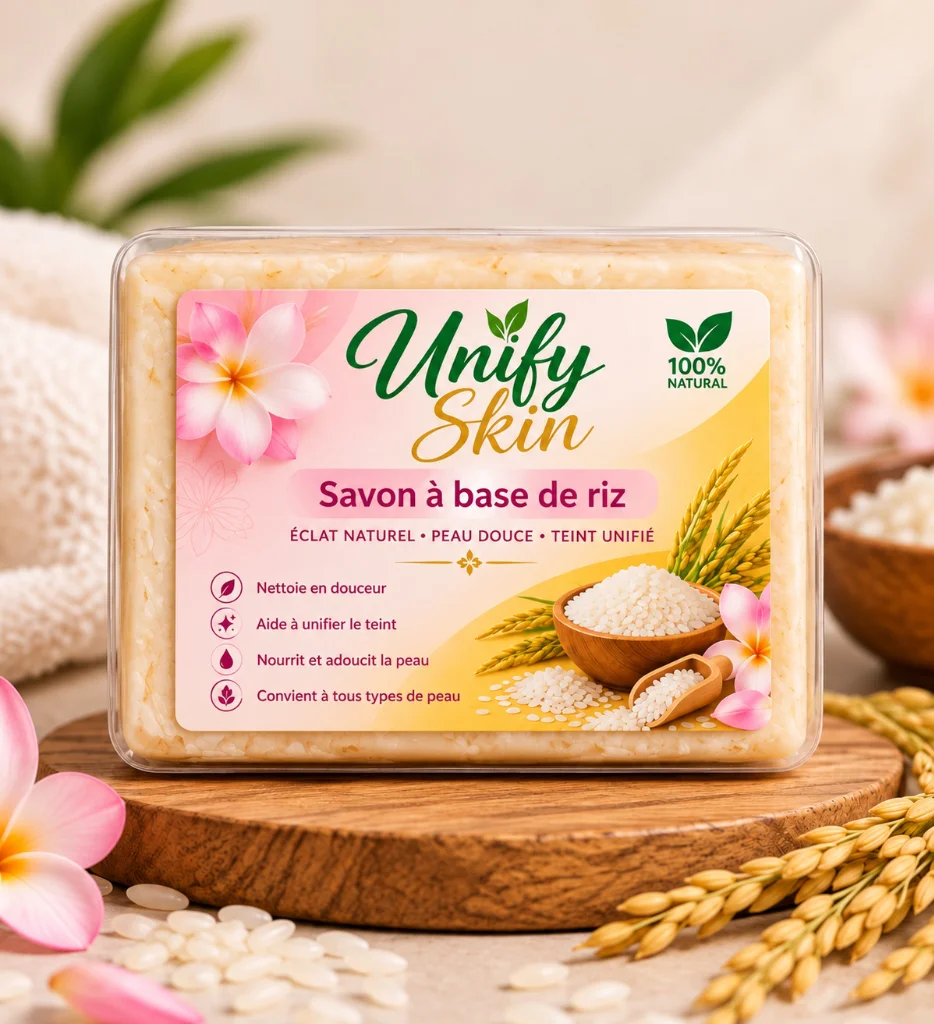 Savon à Base de Riz